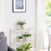 Oslo 2-Tier Plant Stand With Folding Shelves -Outdoor Garden Care 8611766 0043 tif
