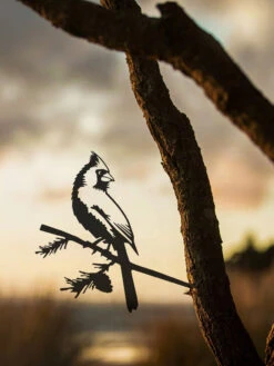 Metalbird Cardinal -Outdoor Garden Care 8612021 03v