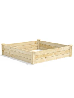 Pine Raised Garden Beds, 4'x4' 15 Pine Raised Garden Beds, 4'x4' -Outdoor Garden Care 8612250 03v
