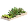 3-Tier Pine Raised Garden Bed, 4'x12' -Outdoor Garden Care 8612254 02v 3 tier pine raised garden bed 4x12 feet