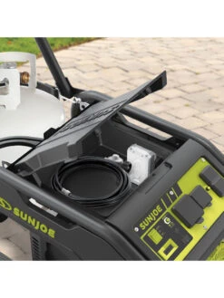 Sun Joe® 4,100/3,300-Running Watt Propane Powered Portable Generator W/24VBattery Starter -Outdoor Garden Care 8612525 05v