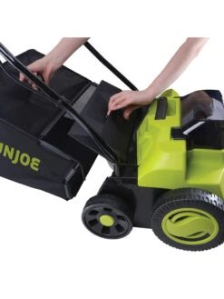 Sun Joe® 48V ION+ Cordless 15-Inch 5-Position Walk-Behind Lawn Dethatcher -Outdoor Garden Care 8612541 05v