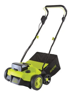 Best Seller 16 Sun Joe® 48V ION+ Cordless 15-Inch 5-Position Walk-Behind Lawn Dethatcher