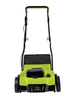 Sun Joe® 48V ION+ Cordless 15-Inch 5-Position Walk-Behind Lawn Dethatcher -Outdoor Garden Care 8612541 08v