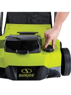 Sun Joe® 48V ION+ Cordless 15-Inch 5-Position Walk-Behind Lawn Dethatcher -Outdoor Garden Care 8612541 11v