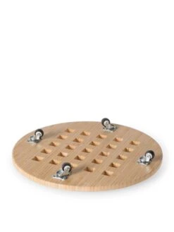 Bamboo Plant Caddy Round, 15.75" -Outdoor Garden Care 8612716 206 tif