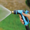 Aqua Joe® AJHN105 Hose Nozzle With Trigger Flow Control -Outdoor Garden Care 8612870 03v aqua joe hose nozzle with trigger flow control