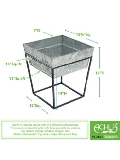 Achla Designs Arne Plant Stand -Outdoor Garden Care 8612898 04v