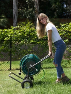 Yard Butler® Two Wheel Hose Truck -Outdoor Garden Care 8613163 03v