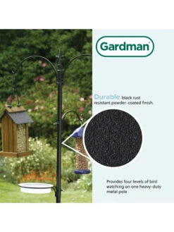 Gardman® Antique Finish Bird Feeding Station 12 Gardman® Antique Finish Bird Feeding Station -Outdoor Garden Care 8613186 03v