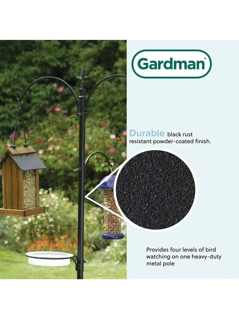 Gardman® Antique Finish Bird Feeding Station 6 Gardman® Antique Finish Bird Feeding Station - Image 4