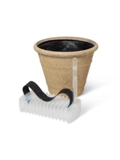 Self-Watering LavaStone® Anson Pot -Outdoor Garden Care 8613255 4200