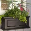 Fairfield Self-Watering Window Box, 2’ -Outdoor Garden Care 8613268 01V fairfield 2 foot window box tif