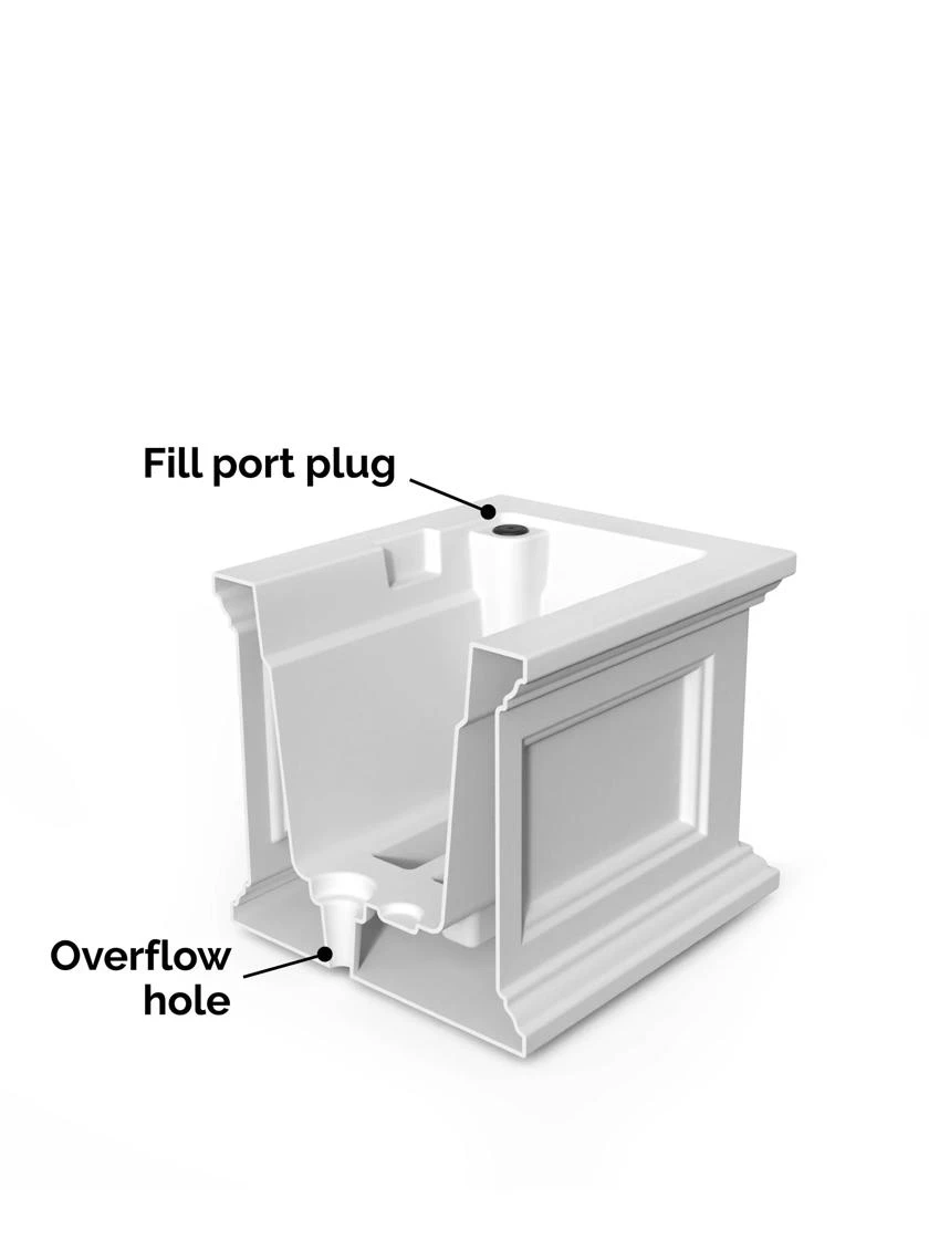 Fairfield Self-Watering Window Box, 2’ 10 Fairfield Self-Watering Window Box, 2’ - Image 8