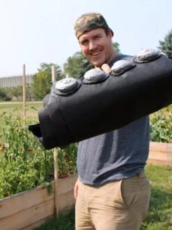 SeedSheets Organic Vegetable Garden, Serenity Flowers, 4' X 8' -Outdoor Garden Care 8613295 06V 2