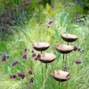 Copper Poppy Sways, Set Of 5 2 Copper Poppy Sways, Set Of 5 -Outdoor Garden Care 8613342 4376 copper poppy sways set of 5