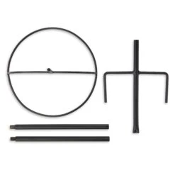 Pure Copper Bird Bath With Hand-Applied Fired Finish And Multipronged Garden Pole -Outdoor Garden Care 8613380 03v