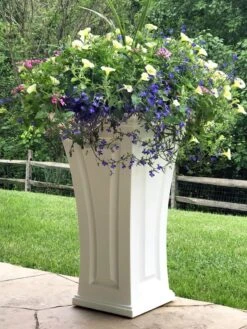 Cambridge Tall Planter, 28" Height 16 Cambridge Tall Planter, 28" Height -Outdoor Garden Care 8613524 13V