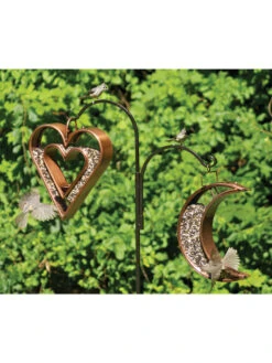 Heart Fly-Thru™ Bird Feeder -Outdoor Garden Care 8613534 08v