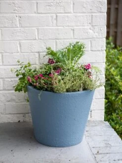 Self-Watering FiberStone Planters -Outdoor Garden Care 8613675 8661 self watering fiber clay pot 17 inches