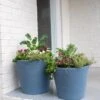 Self-Watering FiberStone Planters -Outdoor Garden Care 8613678 8651 self watering fiberstone planters
