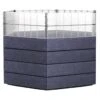 Modular Hexagon Raised Bed Kit With Translucent Panels, 21.5" -Outdoor Garden Care 8614245 01V 3 4 modular hexagon raised bed kit with translucent panels 21 inches