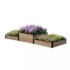 Terraced Triple Garden Bed -Outdoor Garden Care 8614257 02V 3 4 terraced triple garden bed